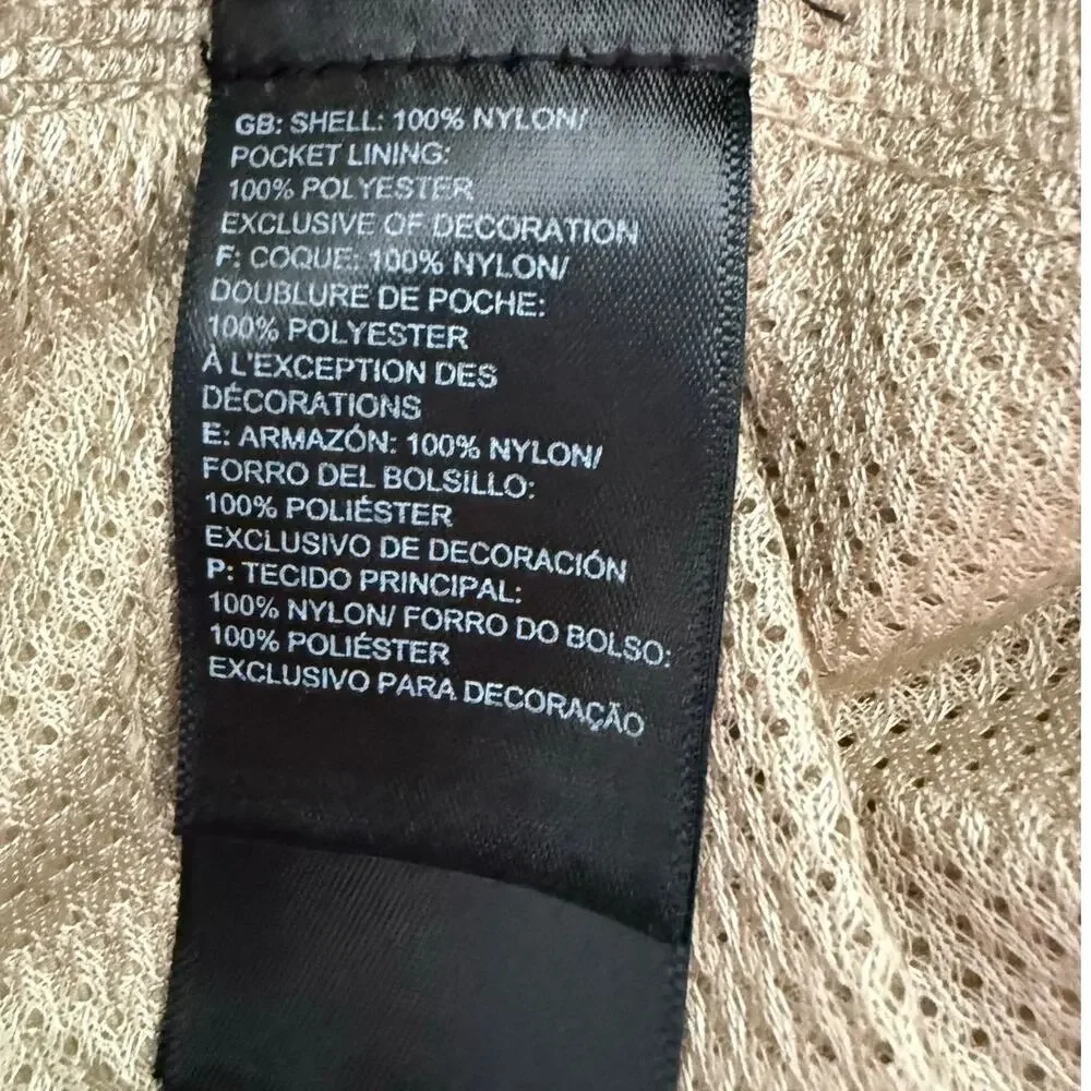 The North Face Men's Khaki Convertible Hiking Pants, Size 38/32